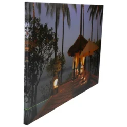 Northlight LED Lighted Tiki Hut Relaxation Scene Canvas Wall Art 23.5" 9 Northlight LED Lighted Tiki Hut Relaxation Scene Canvas Wall Art 23.5" -Home decor GUEST 3c6e8503 c113 43fb 9dfa 73d5b5dcc687
