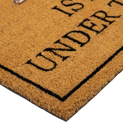 Northlight Key Is Not Under The Mat Coir Outdoor Doormat 18" X 30" 7 Northlight Key Is Not Under The Mat Coir Outdoor Doormat 18" X 30" - Image 5