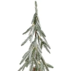 Northlight Pre-Lit Flocked Battery Operated Alpine Artificial Christmas Tree - 3' - Clear LED Lights 19 Northlight Pre-Lit Flocked Battery Operated Alpine Artificial Christmas Tree - 3' - Clear LED Lights -Home decor GUEST 3efb78dc f039 4367 8316 d9de68bdfae2
