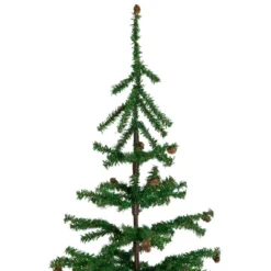 Northlight Medium Artificial Christmas Tree With Pine Cones In Burlap Base - 4' - Unlit -Home decor GUEST 3f1a69cd f059 4bc7 b20b 676cddcdf1e4