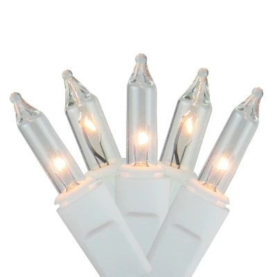 Northlight 300ct Shimmering Mini Icicle Christmas Lights Clear - 8.5' White Wire 3 Northlight 300ct Shimmering Mini Icicle Christmas Lights Clear - 8.5' White Wire
