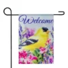 Northlight Welcome Yellow Finch Spring Outdoor Garden Flag 12.5" X 18" 1 Northlight Welcome Yellow Finch Spring Outdoor Garden Flag 12.5" X 18" -Home decor GUEST 424a94ad 8a2f 4dcc b55d df2eda9caf0c
