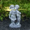 Northlight 12.5" Peck On The Cheek Outdoor Garden Statue -Home decor GUEST 425a8a4c e674 4d08 b129 41134c367630