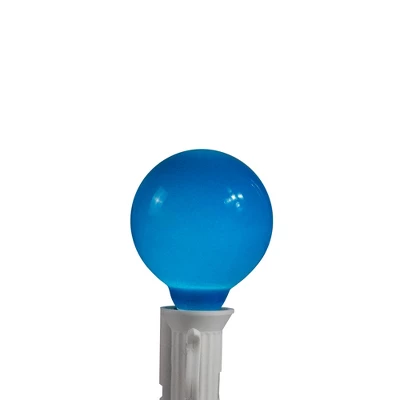 Northlight Patriotic G40 Globe Indoor Outdoor Patio Lights - 9' White Wire - 10ct 6 Northlight Patriotic G40 Globe Indoor Outdoor Patio Lights - 9' White Wire - 10ct - Image 4