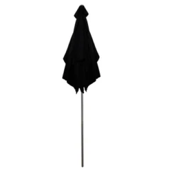 Northlight 10' X 6.5' Outdoor Patio Market Umbrella With Hand Crank - Black 9 Northlight 10' X 6.5' Outdoor Patio Market Umbrella With Hand Crank - Black -Home decor GUEST 435a089c ca47 4e4f 9737 d7270bba3ffd