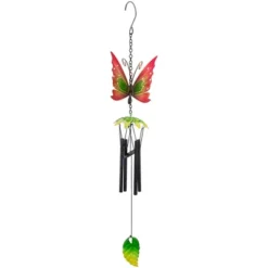 Northlight 19" Red Metal Butterfly Outdoor Garden Windchime 9 Northlight 19" Red Metal Butterfly Outdoor Garden Windchime -Home decor GUEST 4364588d b526 412b 8164 a9688f4a175e
