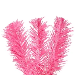 Northlight Pre-Lit Tinsel Artificial Christmas Tree - 3' - Pink - Clear Lights -Home decor GUEST 43daf3b0 b399 40a1 bda6 0842b108886d 1