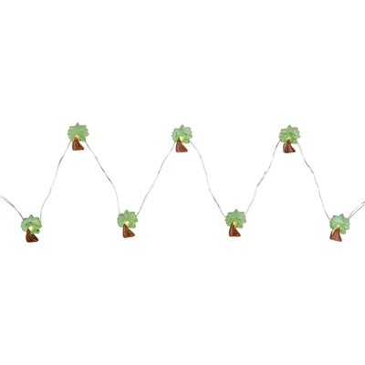 Northlight LED Palm Tree Fairy Lights - Warm White - 2.75' Silver Wire - 10ct 6 Northlight LED Palm Tree Fairy Lights - Warm White - 2.75' Silver Wire - 10ct - Image 4