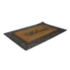 Northlight Brown And Black Swirled Rectangular Welcome Doormat 35" X 23" -Home decor GUEST 44e736eb e5a6 47e0 93c0 e7a7781edd35