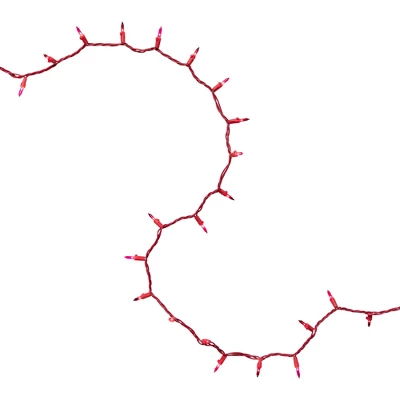 Northlight Mini Christmas Light Set - Red And Pink - 10' Red Wire - 50ct 8 Northlight Mini Christmas Light Set - Red And Pink - 10' Red Wire - 50ct - Image 6