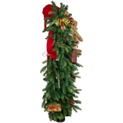 Northlight 48" Musical Santa Claus With Lighted Christmas Tree And Teddy Bear Standing Christmas Figure 8 Northlight 48" Musical Santa Claus With Lighted Christmas Tree And Teddy Bear Standing Christmas Figure -Home decor GUEST 45350e83 080b 4f42 b67e 397d8856356f