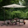 Northlight 10' Outdoor Patio Off-Set Umbrella With Crank And Tilt - Beige 2 Northlight 10' Outdoor Patio Off-Set Umbrella With Crank And Tilt - Beige -Home decor GUEST 49aef393 b59d 4a31 bf05 13ea06ecd974