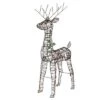 Northlight 45.5" LED Lighted Rattan Deer Outdoor Christmas Decoration -Home decor GUEST 4c79ce82 1653 40b2 b59a 17b0a154beb4