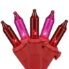 Northlight Mini Christmas Light Set - Red And Pink - 10' Red Wire - 50ct -Home decor GUEST 4eaedc06 baaa 4922 a8c9 f7aa0509b2d2