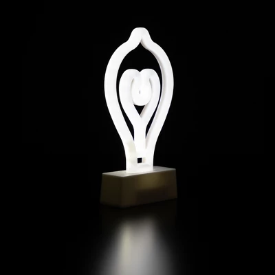 Northlight LED Bulb Neon Table Light - 8.5" 5 Northlight LED Bulb Neon Table Light - 8.5" - Image 3