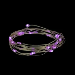 Northlight 20-Count Purple LED Micro Fairy Christmas Lights - 6ft, Copper Wire -Home decor GUEST 4eff8afd 3787 4afc 978a 0504052d97db