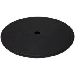 Northlight 19.75" Black Outdoor Umbrella Table Tray -Home decor GUEST 4f1653e3 3502 48d3 9a46 c188a6e83229