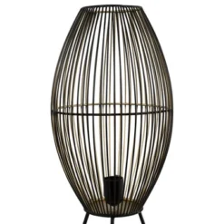 Northlight Oval Cage-Style Iron Table Lamp - 20" - Black And Gold 9 Northlight Oval Cage-Style Iron Table Lamp - 20" - Black And Gold -Home decor GUEST 4fb82287 fa9e 407a a1f7 5ae6df9b7688
