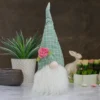 Northlight 20" Green And White Plaid Spring And Easter Gnome Head Table Top Decor 1 Northlight 20" Green And White Plaid Spring And Easter Gnome Head Table Top Decor -Home decor GUEST 50200cc6 f739 44f6 8239 24800fc37829