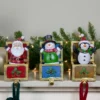 Northlight Santa Snowman And Penguin In Gift Boxes Christmas Stocking Holders - Set Of 3 - 6" 2 Northlight Santa Snowman And Penguin In Gift Boxes Christmas Stocking Holders - Set Of 3 - 6" -Home decor GUEST 5060f5fa 7500 4d4e a09d 7c55c649065d
