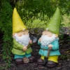 Northlight Set Of 2 Green And Yellow Gnome Outdoor Garden Statues 12.25" 1 Northlight Set Of 2 Green And Yellow Gnome Outdoor Garden Statues 12.25" -Home decor GUEST 51bce96b 48b9 42c5 91ef 5ede782224e3