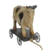 Northlight 10.25" Black And White Wood Textured Cow On Cart Outdoor Garden Statue 1 Northlight 10.25" Black And White Wood Textured Cow On Cart Outdoor Garden Statue -Home decor GUEST 51dd0dd5 c0cb 417c 8b16 f400e8f465d0