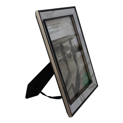 Northlight Black And Silver Mirrored Photo Frame For 8" X 10" Photo 4 Northlight Black And Silver Mirrored Photo Frame For 8" X 10" Photo - Image 2