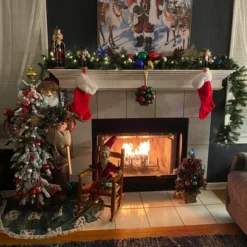 Northlight 48" Santa Claus With Artificial Flocked Alpine Tree Christmas Figure 14 Northlight 48" Santa Claus With Artificial Flocked Alpine Tree Christmas Figure -Home decor GUEST 549159f5 f5db 4352 a424 50e7221f81b8