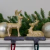 Northlight Reindeer Glittered Christmas Stocking Holders - 8.5" - Gold - Set Of 2 2 Northlight Reindeer Glittered Christmas Stocking Holders - 8.5" - Gold - Set Of 2 -Home decor GUEST 54fafcc4 51c1 4cb5 ae56 ff123e2cfbd0