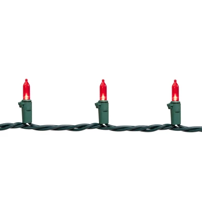Northlight 50ct Mini LED String Lights Red - 16.25' Green Wire 7 Northlight 50ct Mini LED String Lights Red - 16.25' Green Wire - Image 5