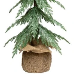 Northlight Mini Icy Pine Christmas Tree In Burlap Base - 24" - Unlit 8 Northlight Mini Icy Pine Christmas Tree In Burlap Base - 24" - Unlit -Home decor GUEST 56c143d4 1f3d 4f45 8b63 9b77565a2e00