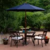 Northlight 9ft Outdoor Patio Market Umbrella With Wooden Pole, Navy Blue 1 Northlight 9ft Outdoor Patio Market Umbrella With Wooden Pole, Navy Blue -Home decor GUEST 57081e50 f237 4f17 bc09 5f56c2c01bae