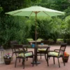 Northlight 9ft Outdoor Patio Market Umbrella With Hand Crank And Tilt, Sage Green 2 Northlight 9ft Outdoor Patio Market Umbrella With Hand Crank And Tilt, Sage Green -Home decor GUEST 592f2404 002f 4e17 9bb2 229f43b8726b