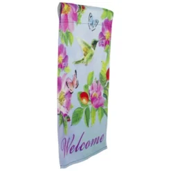 Northlight Welcome Hummingbird Floral Outdoor Garden Flag 12.5" X 18" 7 Northlight Welcome Hummingbird Floral Outdoor Garden Flag 12.5" X 18" -Home decor GUEST 5a4d40ef eb9b 4e35 af7c aec40c53d871