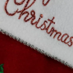 Northlight 20" Red Velveteen Golf Themed Christmas Stocking With White Embroidered Cuff -Home decor GUEST 5aa9e5b5 eeb4 4676 b206 9c4987ec2531