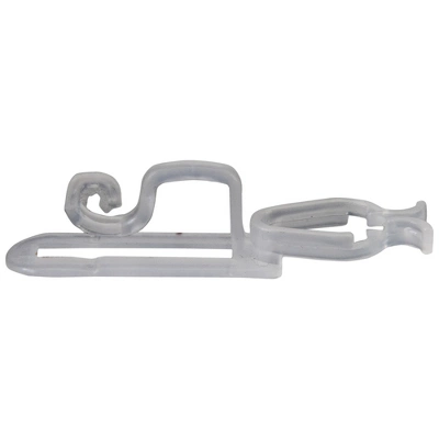 Northlight Commercial Grade Gutter And Shingle LED Christmas Light Clips - Clear - 100ct 6 Northlight Commercial Grade Gutter And Shingle LED Christmas Light Clips - Clear - 100ct - Image 4