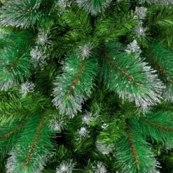 Northlight Two-Tone Spruce Pine Glitter Tip Medium Artificial Christmas Tree - 6' - Unlit -Home decor GUEST 5c1da519 852c 44ef 9806 053eef275926