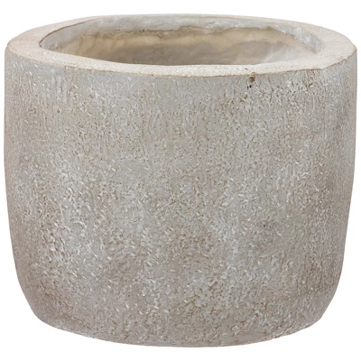 Northlight Small Face Ceramic Outdoor Garden Planter - 8.5" 9 Northlight Small Face Ceramic Outdoor Garden Planter - 8.5" - Image 7