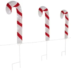 Northlight Lighted Candy Cane Christmas Pathway Lawn Stakes - 20" - Set Of 3 10 Northlight Lighted Candy Cane Christmas Pathway Lawn Stakes - 20" - Set Of 3 -Home decor GUEST 5c500cf1 eef7 472b a345 fab269614541