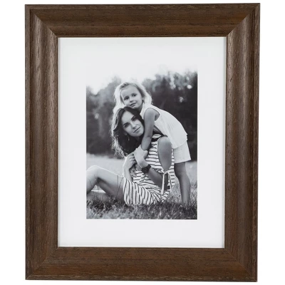 Northlight Wooden Picture Frames For 8" X 10" Photo - Dark Brown - Set Of 2 4 Northlight Wooden Picture Frames For 8" X 10" Photo - Dark Brown - Set Of 2 - Image 2
