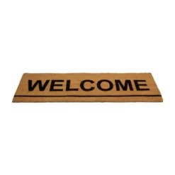 Northlight Natural Coir Outdoor Rectangular "Welcome" Doormat 16" X 48" 7 Northlight Natural Coir Outdoor Rectangular "Welcome" Doormat 16" X 48" -Home decor GUEST 5cf9ce82 1497 4eb2 8355 9a6a685b0354