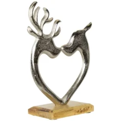 Northlight Heart Shaped Kissing Reindeer Metal Christmas Decoration - 10" 11 Northlight Heart Shaped Kissing Reindeer Metal Christmas Decoration - 10" -Home decor GUEST 5d8841fa 3d6e 47d3 8830 fff8aec3e0bc