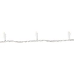 Northlight 50ct Warm White LED Wide Angle Christmas Lights, 16.25ft White Wire 7 Northlight 50ct Warm White LED Wide Angle Christmas Lights, 16.25ft White Wire -Home decor GUEST 5ee8c403 6820 455a 8787 2211111b245d