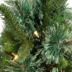 Northlight Pre-Lit Full Ashcroft Cashmere Pine Artificial Christmas Tree - 3' - Clear AlwaysLit Lights -Home decor GUEST 60600893 c1f3 4735 b3b8 895741a0fc48