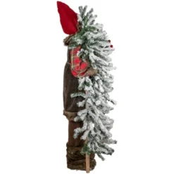 Northlight 48" Santa Claus With Artificial Flocked Alpine Tree Christmas Figure 11 Northlight 48" Santa Claus With Artificial Flocked Alpine Tree Christmas Figure -Home decor GUEST 60c8b386 e294 40e0 af97 ac39964339f1