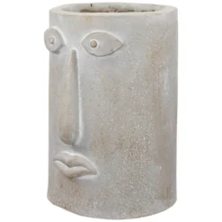 Northlight Large Abstract Face Ceramic Outdoor Garden Planter - 12.25" 13 Northlight Large Abstract Face Ceramic Outdoor Garden Planter - 12.25" -Home decor GUEST 60d5b02f d96f 42b3 9833 f6121acc4803