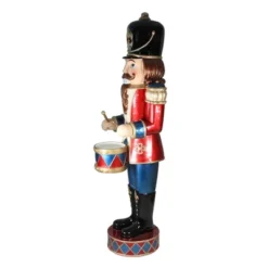 Northlight 60.5" Red And Black LED Animated Musical Drumming Christmas Nutcracker -Home decor GUEST 66d56b02 0fba 454b acb5 a39af3230d9d