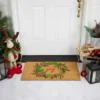 Northlight Natural Coir "Joy" Wreath Christmas Doormat 18" X 30" 2 Northlight Natural Coir "Joy" Wreath Christmas Doormat 18" X 30" -Home decor GUEST 6a180fe6 c878 4478 8c48 1d8041be3c83
