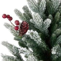 Northlight Real Touch™️ Potted Flocked Mini Fir Pine Artificial Christmas Tree - 25" - Unlit 12 Northlight Real Touch™️ Potted Flocked Mini Fir Pine Artificial Christmas Tree - 25" - Unlit -Home decor GUEST 6a6c675c 5be5 4325 a6e7 af6adb9f0318