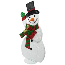 Northlight Lighted Waving Snowman Outdoor Christmas Decoration - 32" - Clear Lights -Home decor GUEST 6a84fb7d 591c 448f ba68 2dbb354c7c46